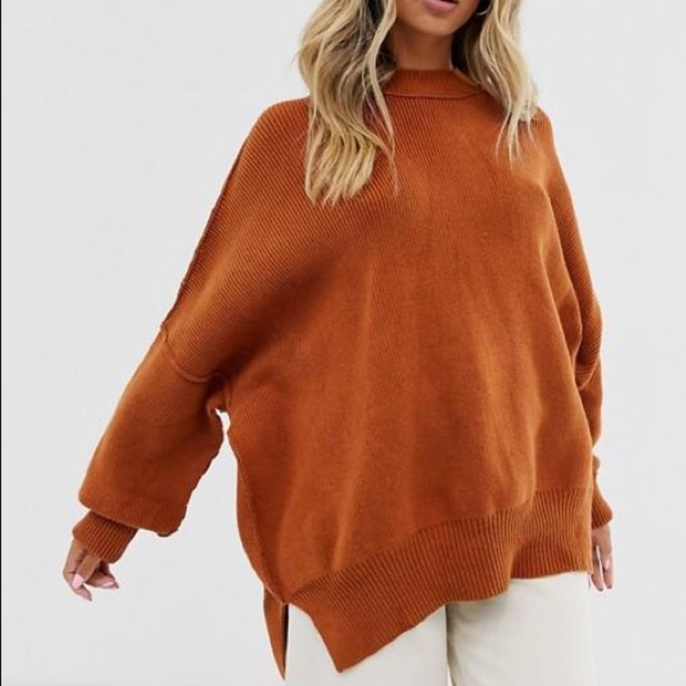 Free people easy street tunic - copper NWT